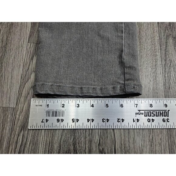 (3/$35) Gloria Vanderbilt Jeans Womens 8 Gray Amanda Average Denim Straight Leg - Picture 12 of 12